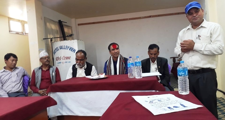 नेपालका बार नवनिर्वा्चित उपाध्यक्षलाई सुर्खेतमा स्वागत