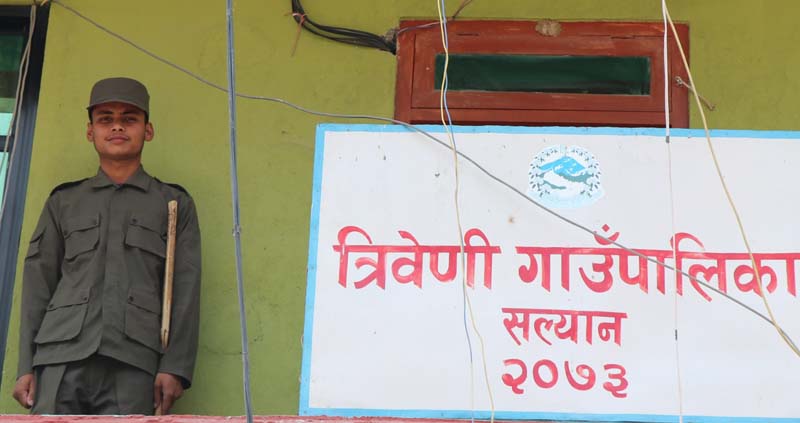 त्रिवेणी गाउँपालिकाले राख्यो नगर प्रहरी, मासिक चार हजार तलब