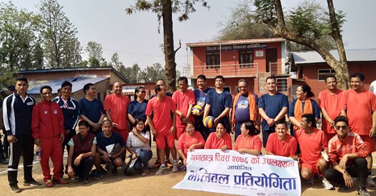 मैत्रीपूर्ण भलिबल प्रतियोगिता, प्रदेशसभा सदस्यको जित