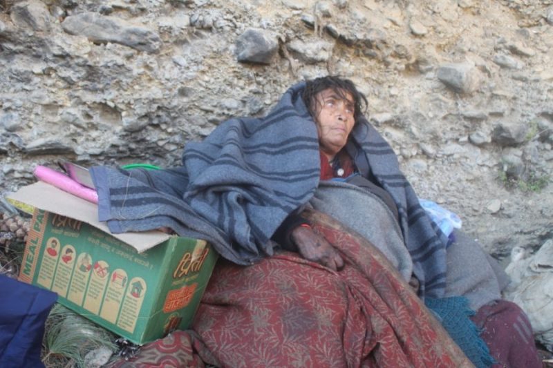 एक वर्ष देखी ओडारमा बस्ने बेबारिसे महिलाको उद्धार भएन
