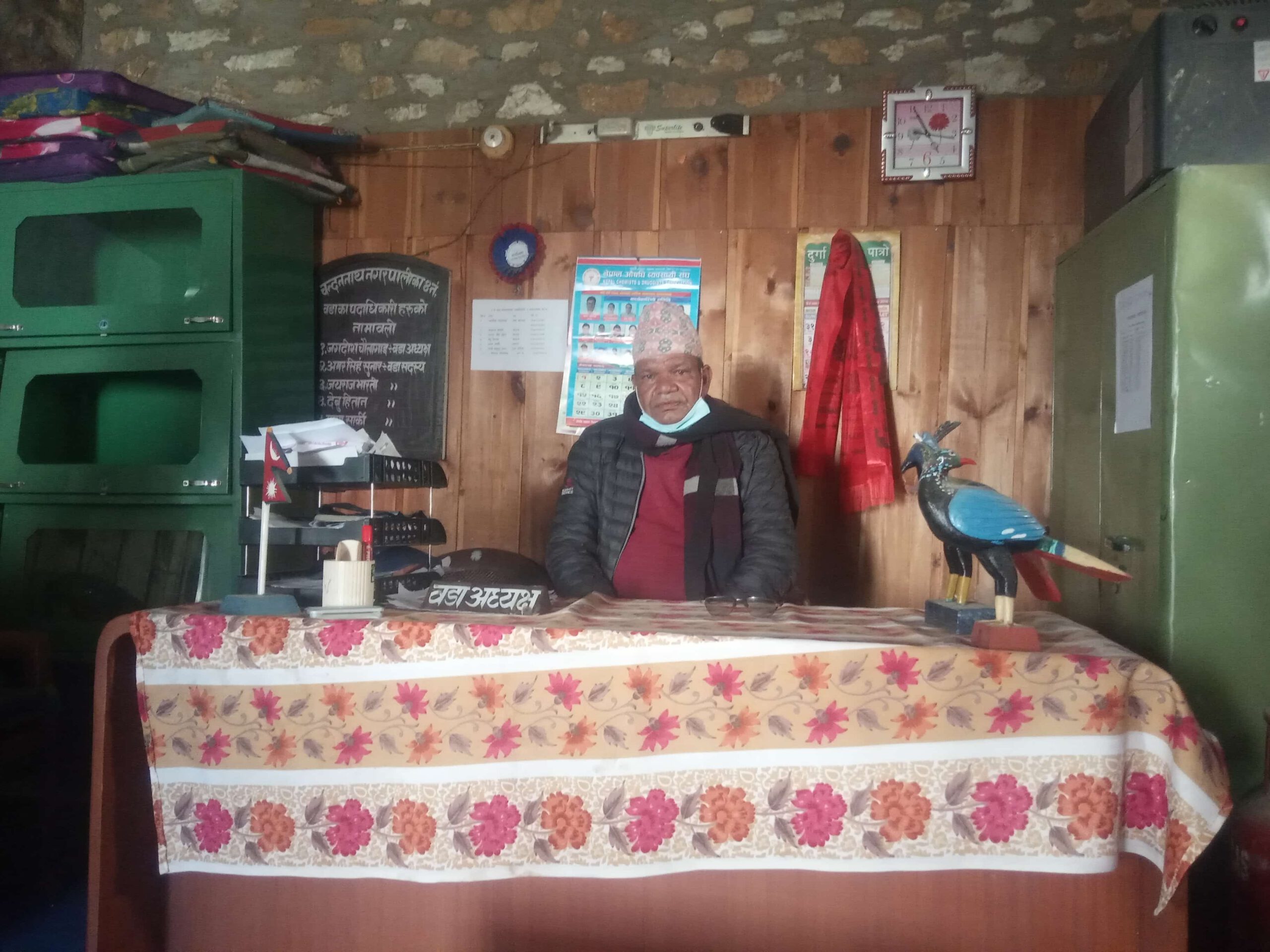 बाँकी कार्यकालमा वडाको सडक स्तरउन्नतिमा जोड दिने छु ः अध्यक्ष चौलागाई