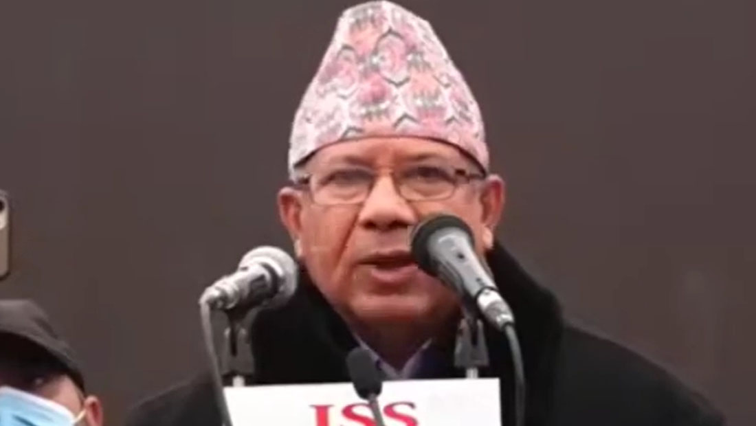 ओलीको पाप कसैले धोइपखाली गर्न सक्दैनन्ः माधव नेपाल