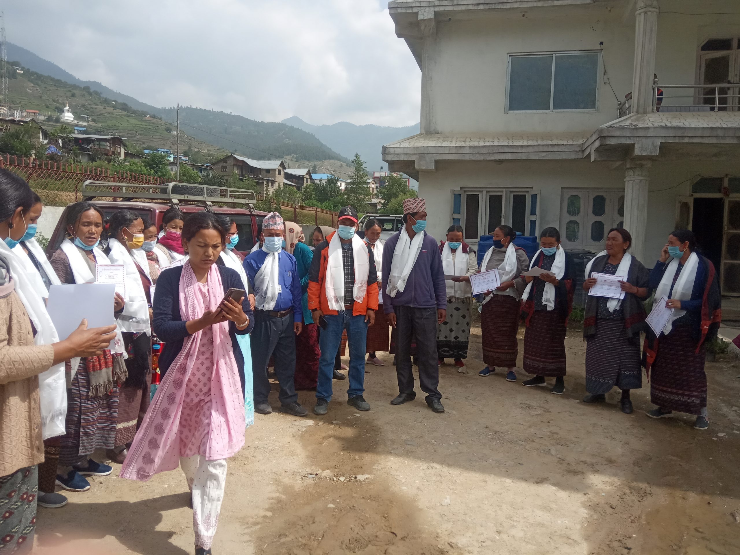 जनजाति महिलाको अक्षर चिन्ने धोको पुरा