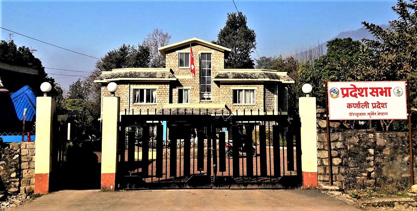 एमालेद्वारा कर्णाली प्रदेशसभाको बैठक अबरुद्ध