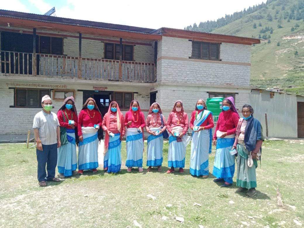 कोभिड रोकथाममा सत्रिलय बन्दै महिला स्वयंसेविका