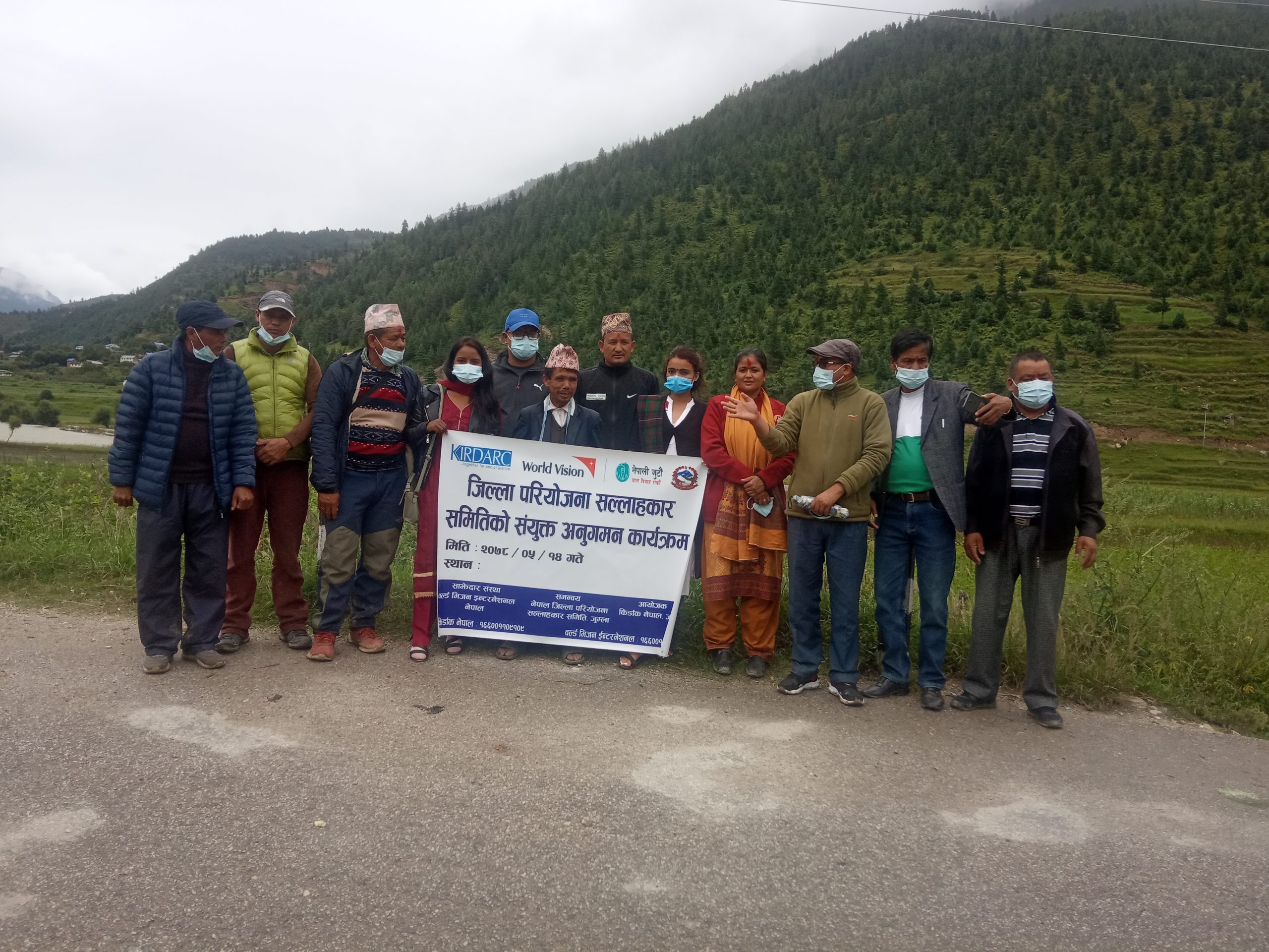 जुम्लाका कोभिड प्रभावित नागरिकलाई किडार्क नेपालको राहत