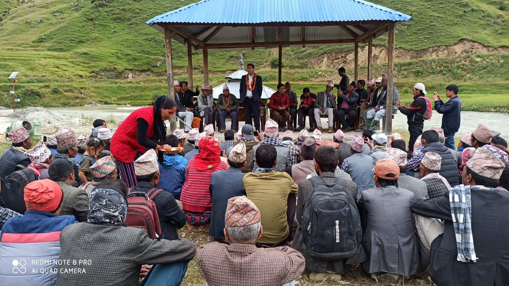 जनताको समस्या बुझ्न माननिय भण्डारी घरदैलो कार्यक्रममा