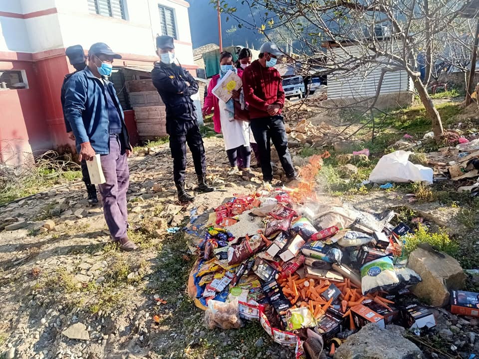 चाडपर्व लक्षित जुम्ला बजार अनुगमन