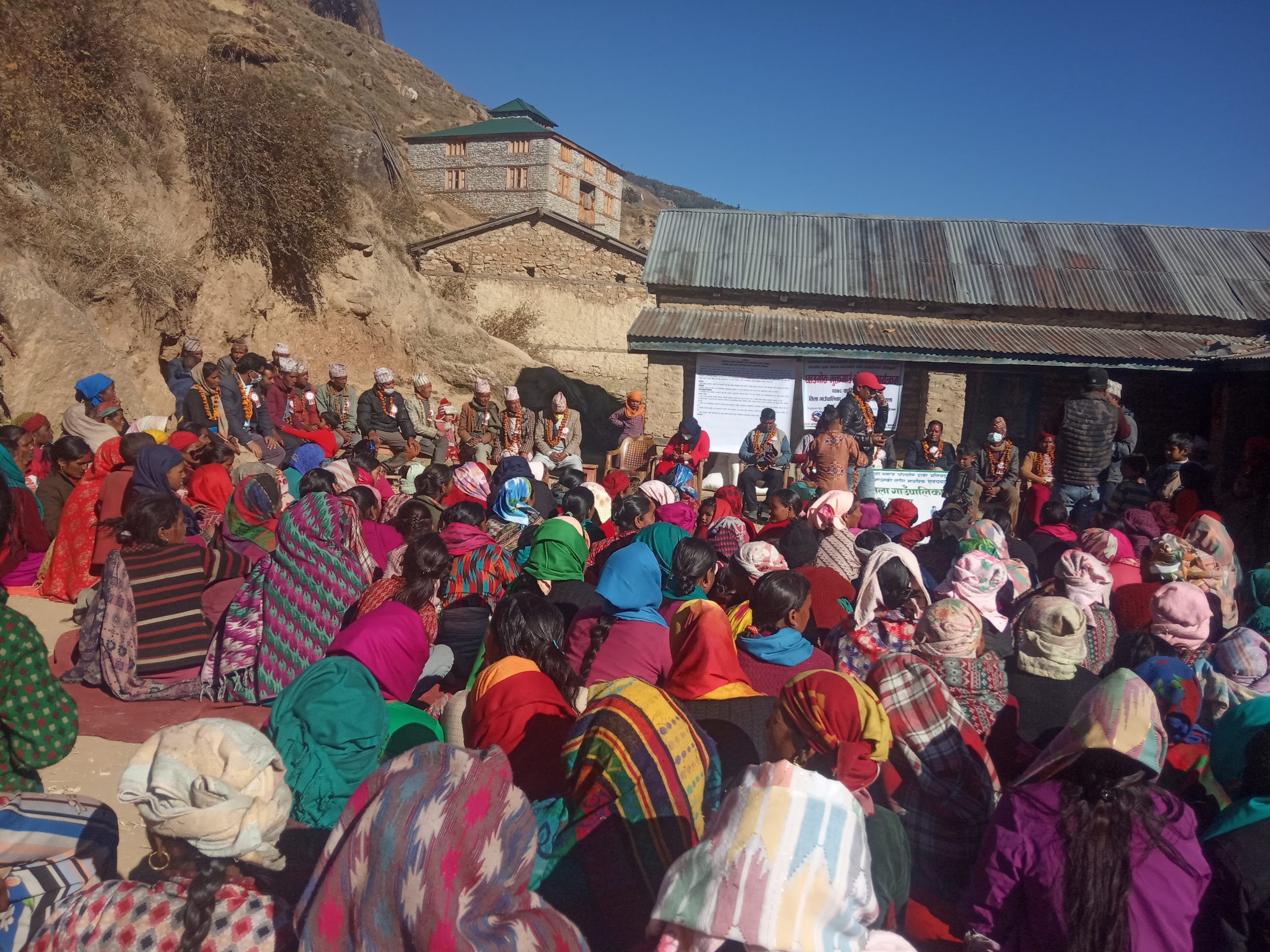 छाउपडी प्रथा, बिरुद्ध लड्दै जुम्ली महिला