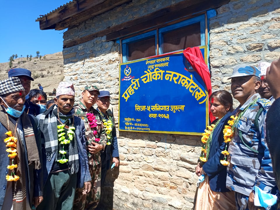 दुइ वडालाई लक्षित गरी शनिगाउँमा प्रहरी चौकी स्थापना