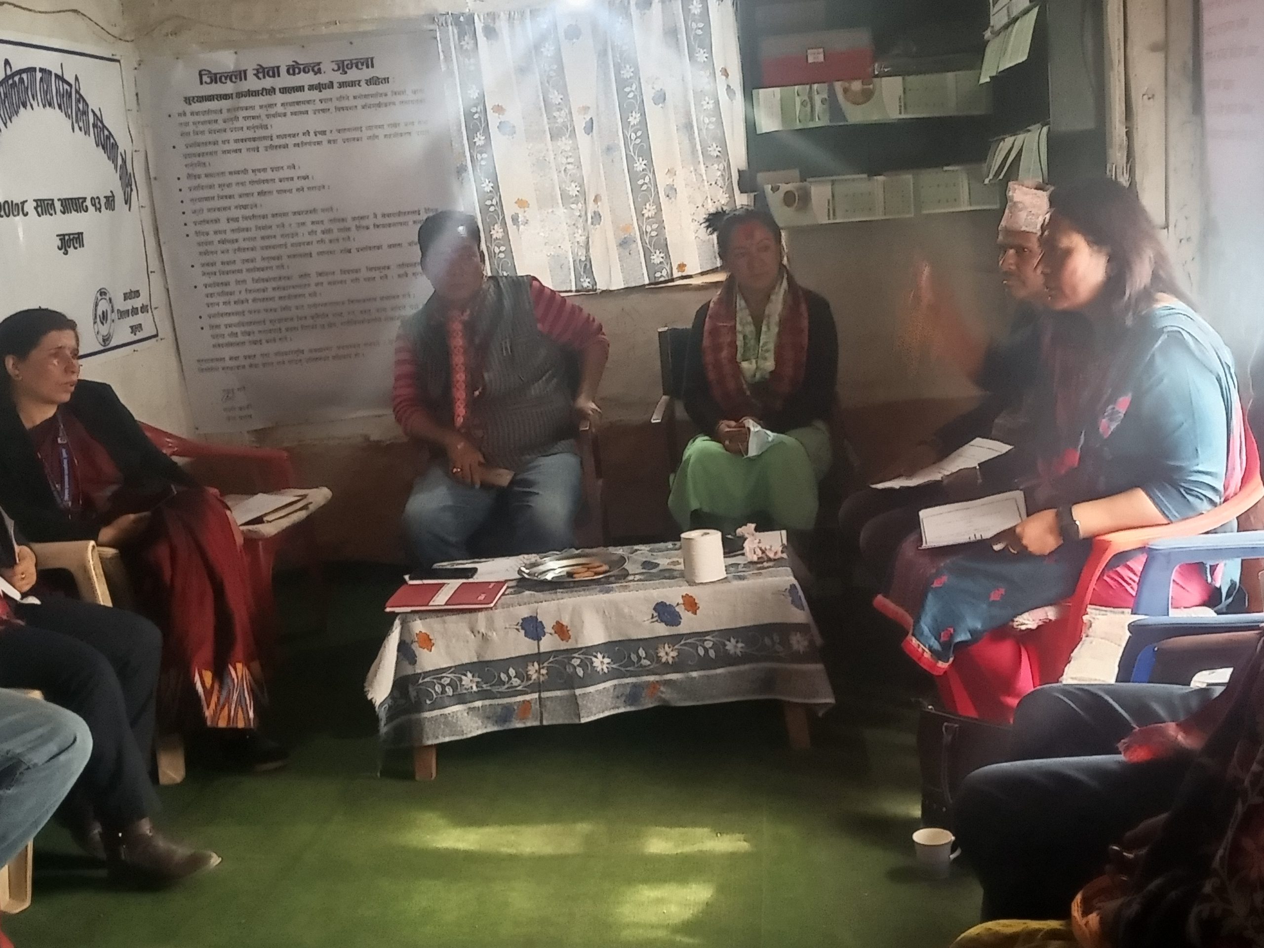 जुम्लाका ७ सय १५ जना हिंसा पीडितले सेवा लिएको जिल्ला सेवा केन्द्रको दाबी