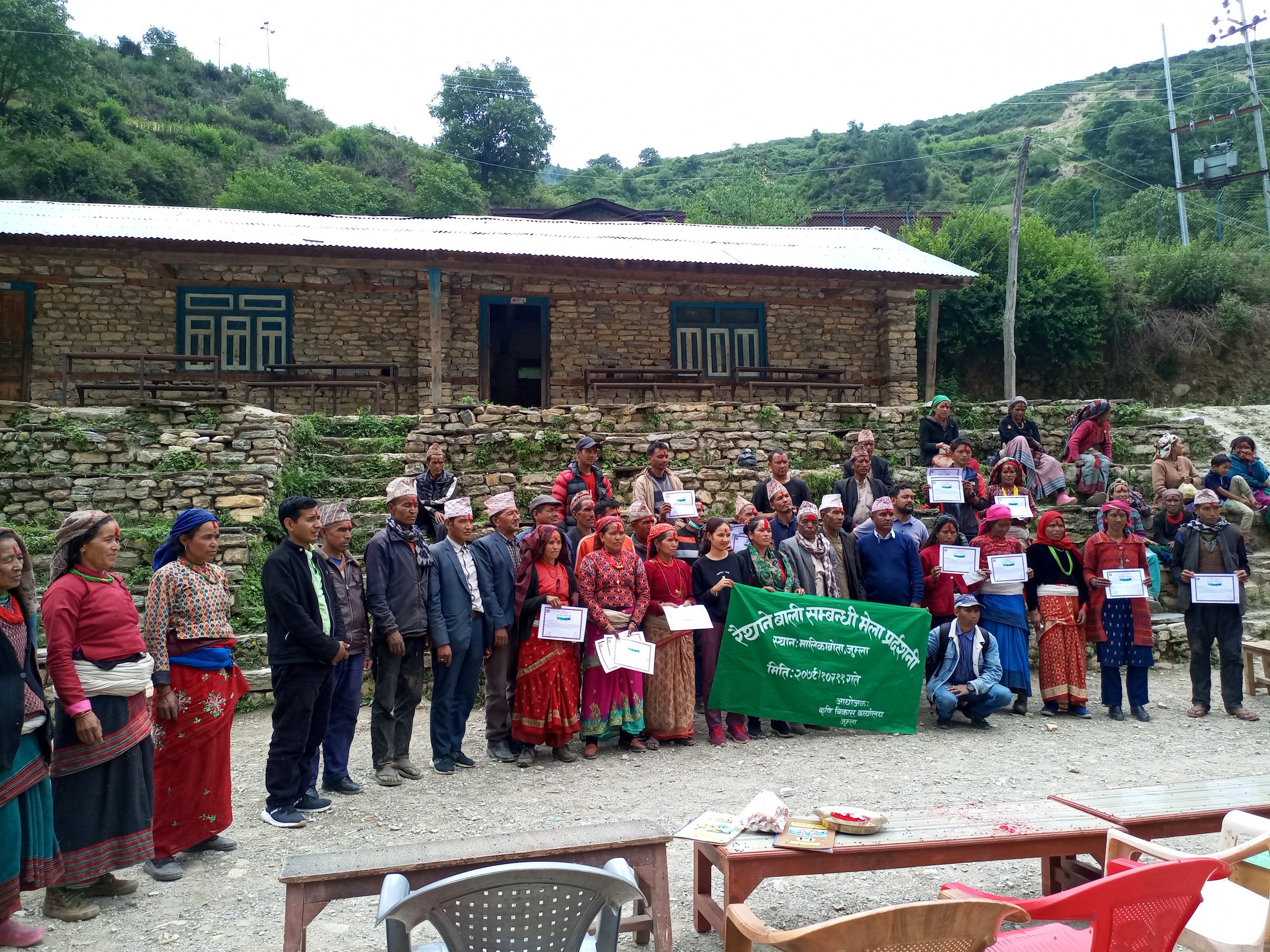 रैथाने खेतीको महत्व बुझाउँदै कृषि कार्यालय जुम्ला
