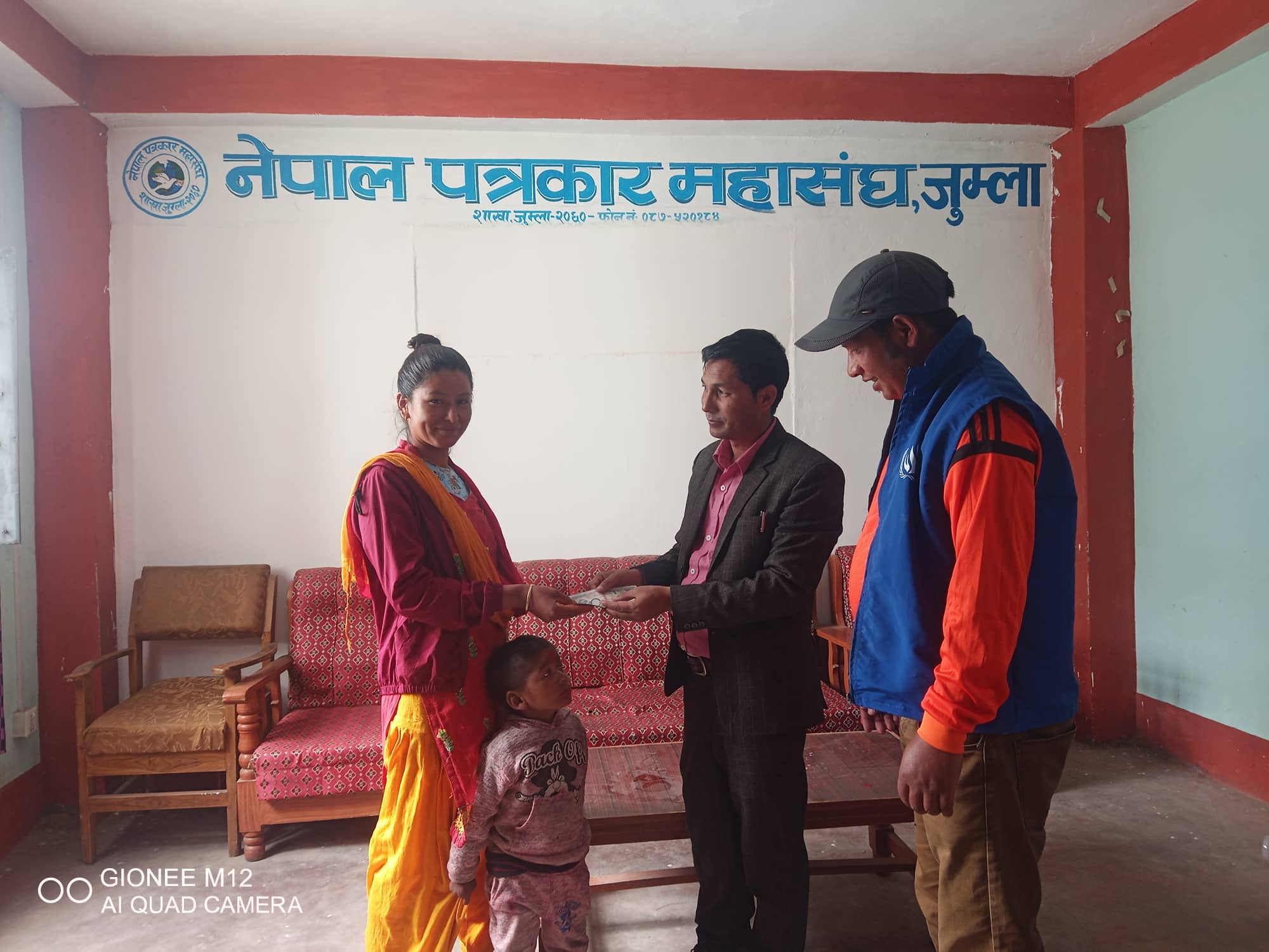 घरेलुहिंसा पीडितलाई कानुनी प्रकृयामा लैजान इन्सेकको सहयोग