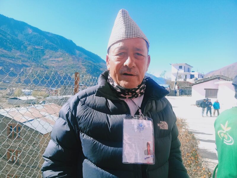 जुम्ला (क) मा स्वतन्त्र उम्मेदवार देवेन्द्र शाहीको अग्रता