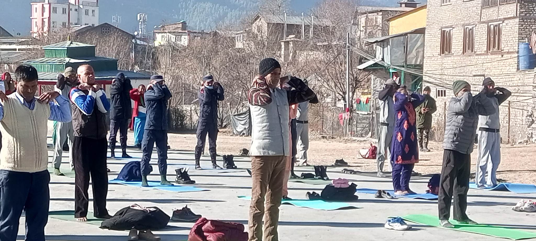 जुम्लामा आठौँ राष्ट्रिय योग दिवस : निरन्तरता दिनु पर्नेमा जोड