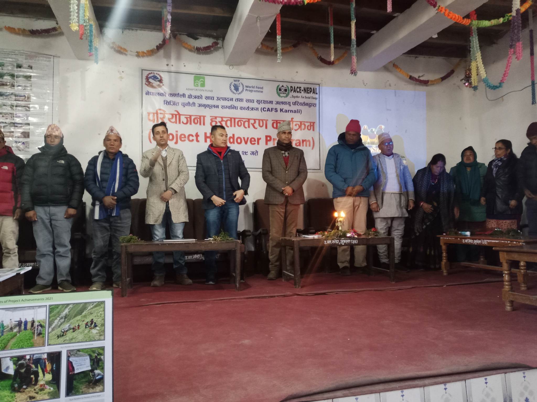 क्याफ्स कर्णाली परियोजना हस्तान्तरण : जुम्लाका २१ हजार १५० जनसंंख्या लाभान्बित