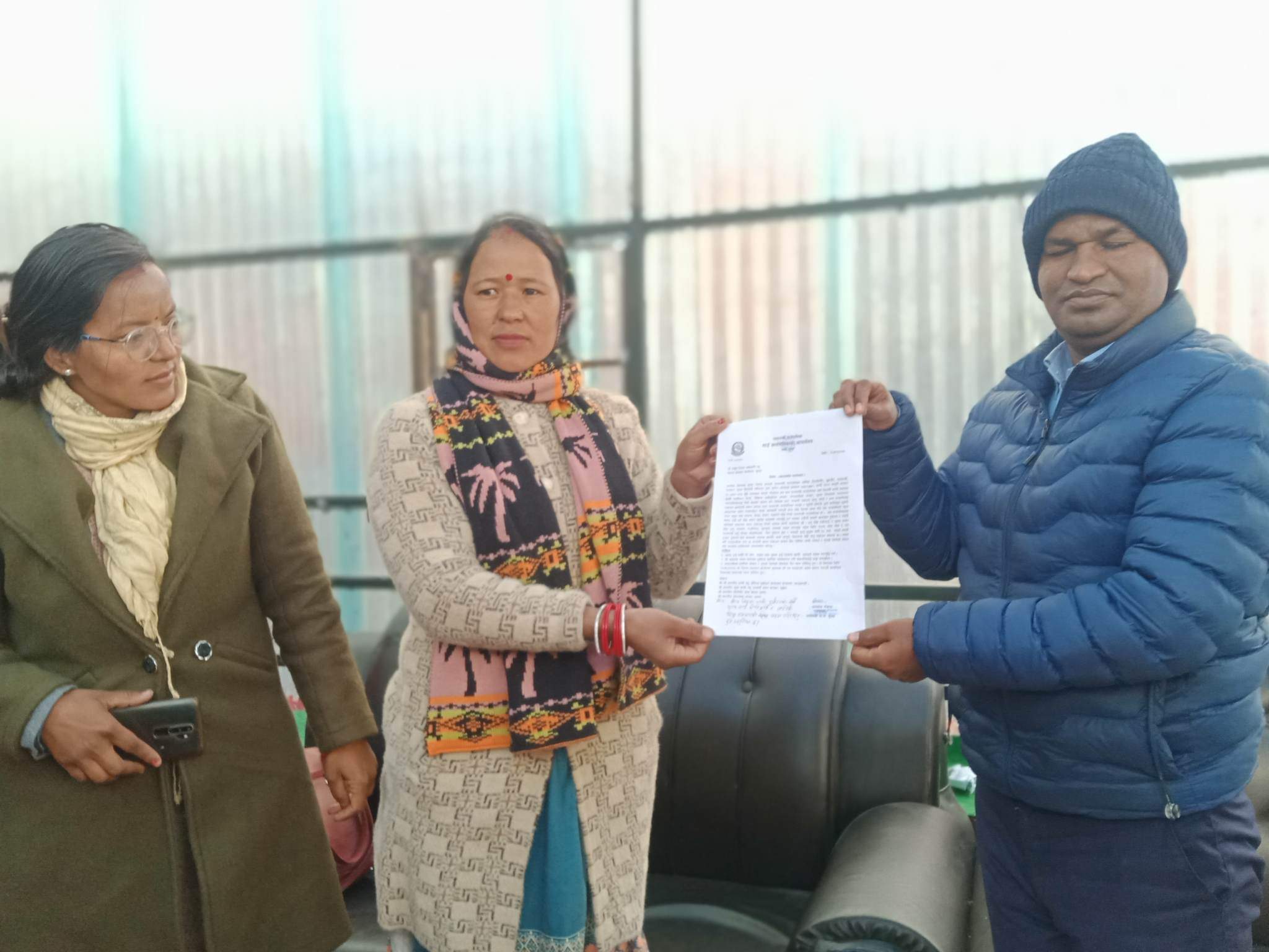 जुम्लाको पातारासीे चामल , नून डिपो र सडकको स्तर उन्नतीका बिषयमा ध्यानाकर्षण