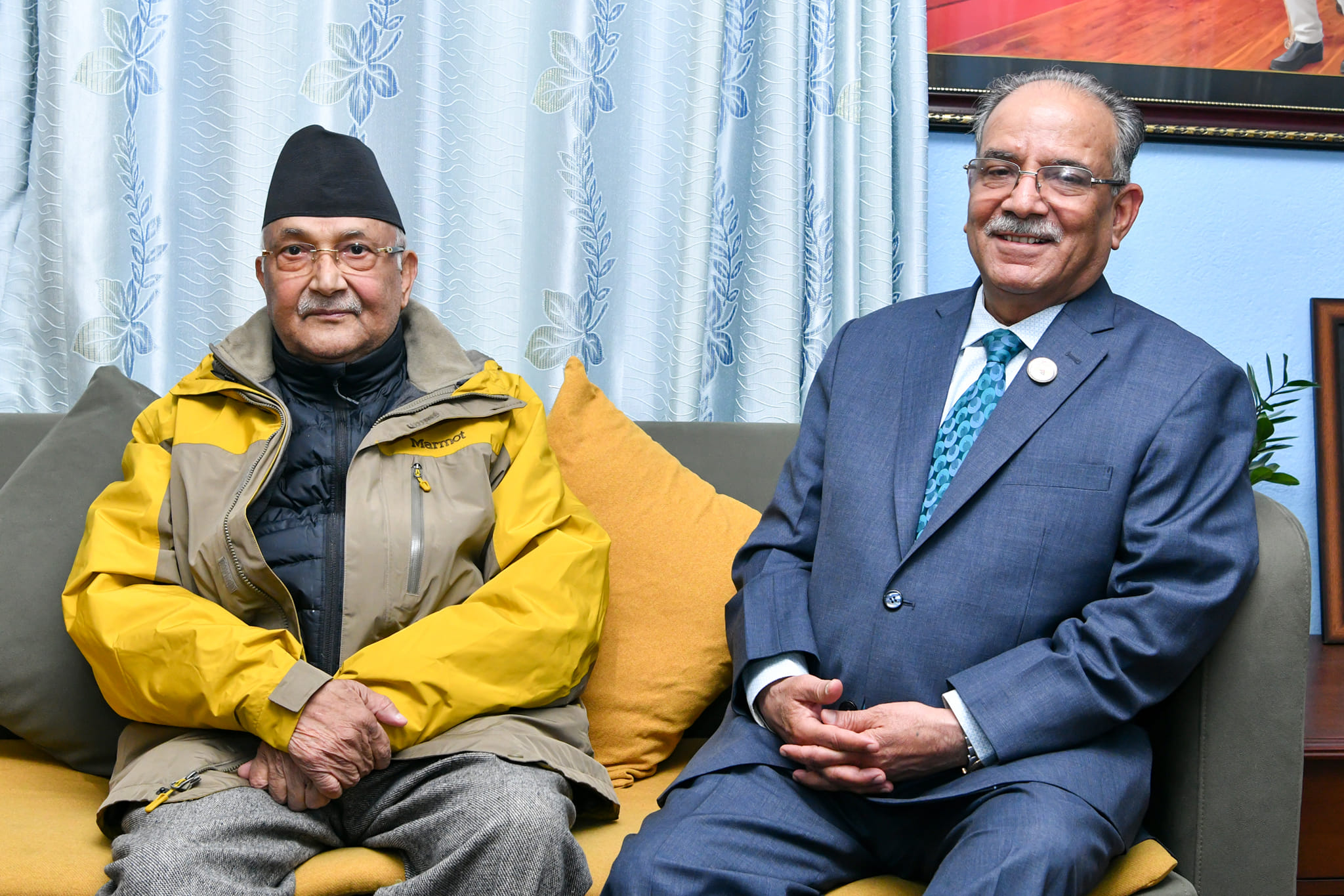 मन्त्रिपरिषद् विस्तारबारे छलफलका लागि बालकोट पुगे प्रचण्ड