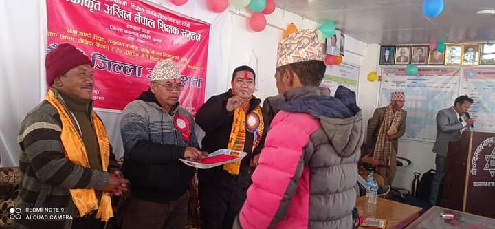 एकिकृत अखिल नेपाल शिक्षक संगठन समाज रुपान्तरणको खम्बा हो :  ईन्चार्ज भण्डारी