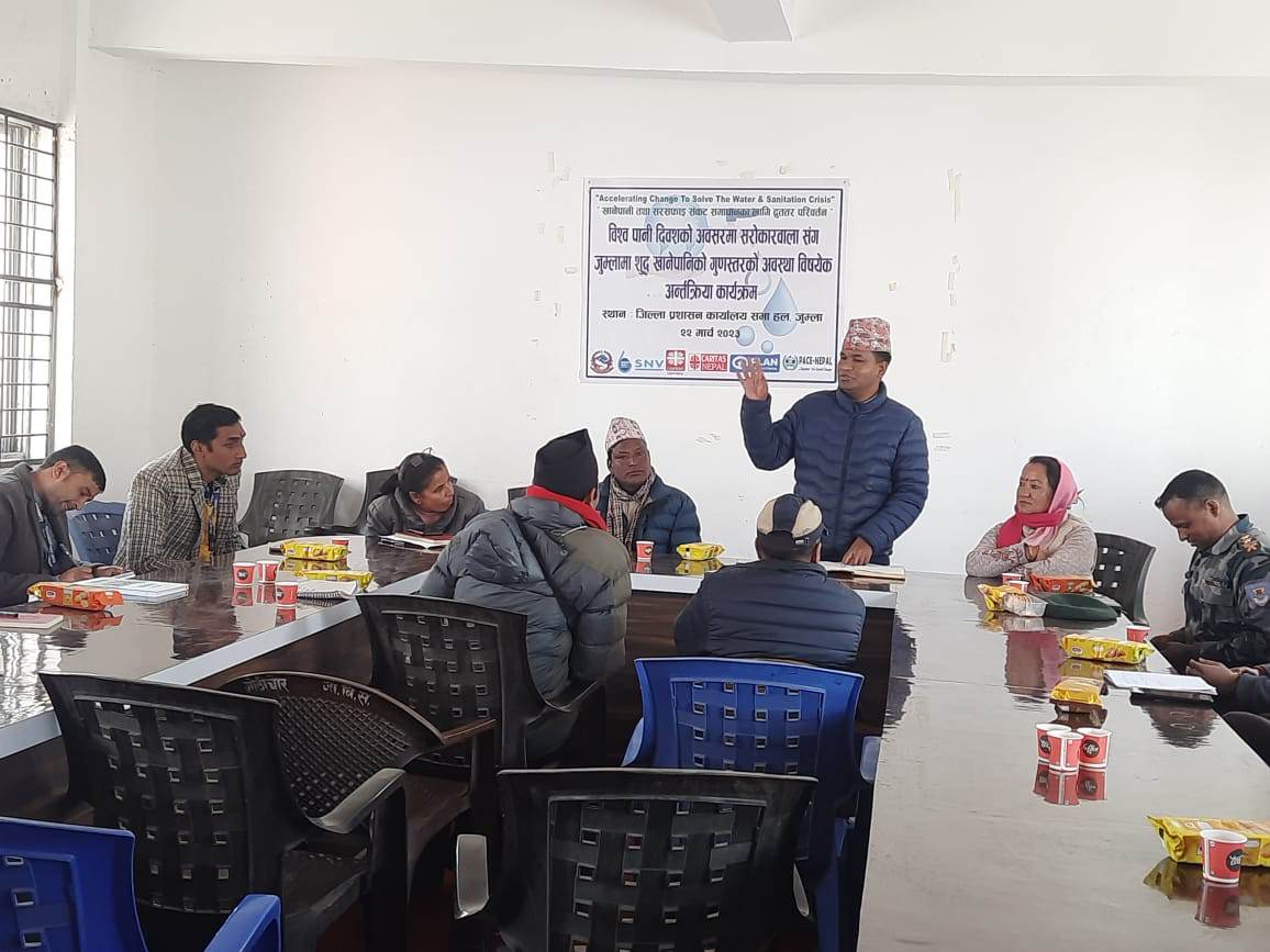 बिश्व पानी दिवस : जुम्लाका नागरिकको स्वच्छ खानेपानीको हक कार्यान्वयन हुन सकेन