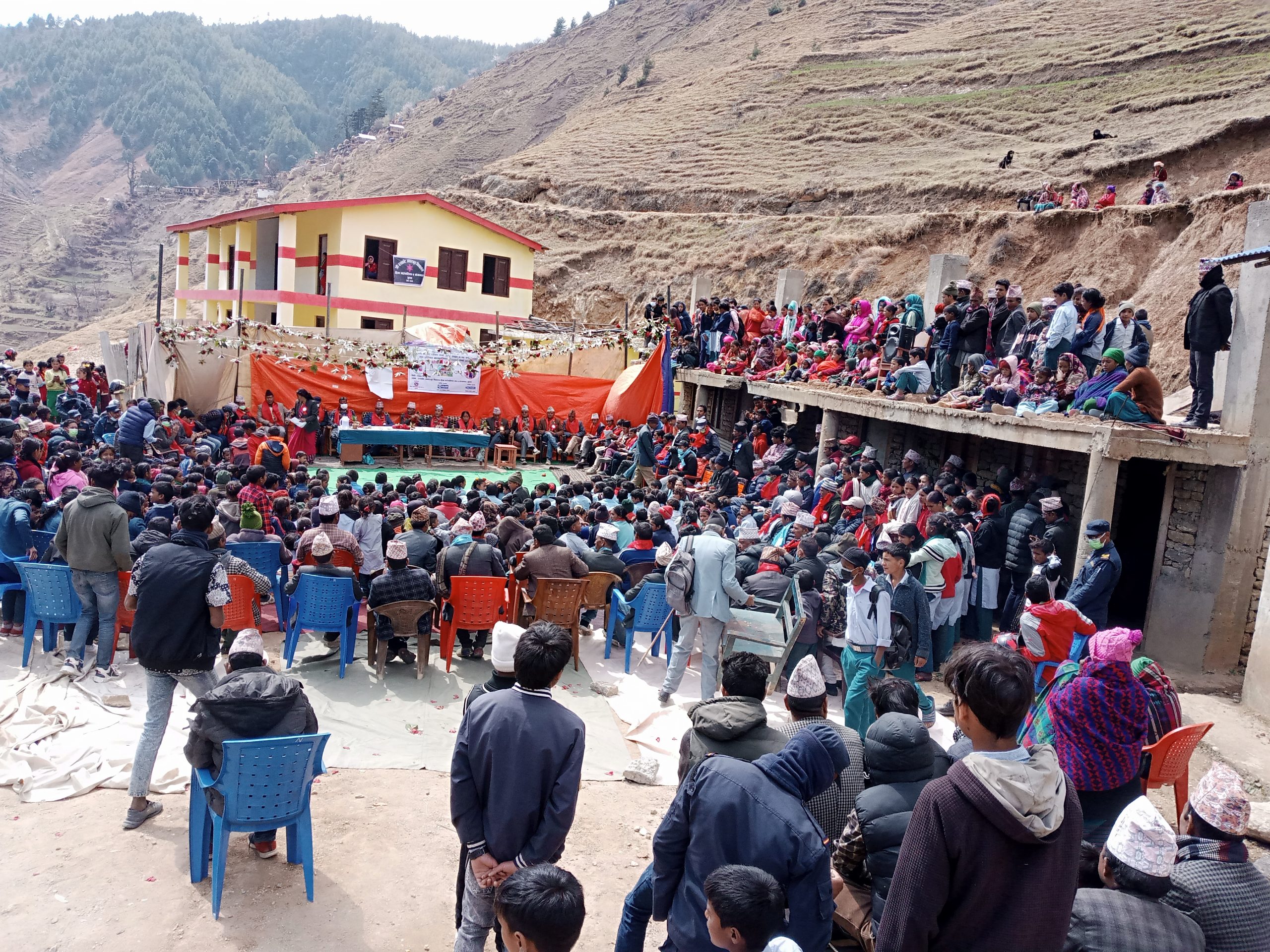 हिमागाउँपालिका –५का शतप्रतिशत बालबालिका विद्यालयको पहुँचमा