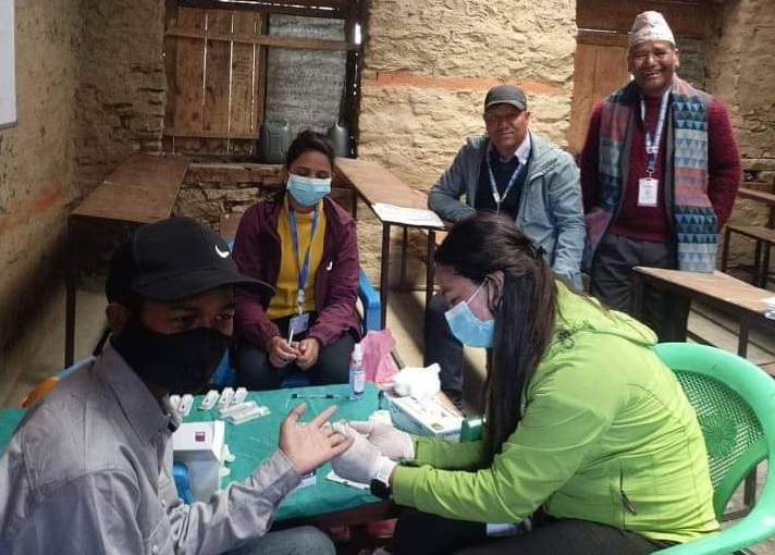 जुम्लाका ४८० जनामा हात्तीपाइले रोग परीक्षण