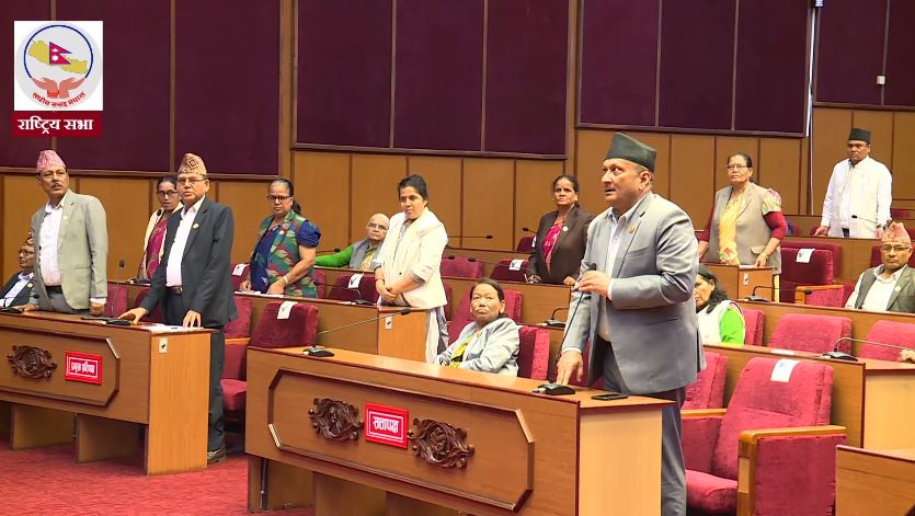 एमालेको अवरोधले राष्ट्रियसभा बैठक पनि स्थगित