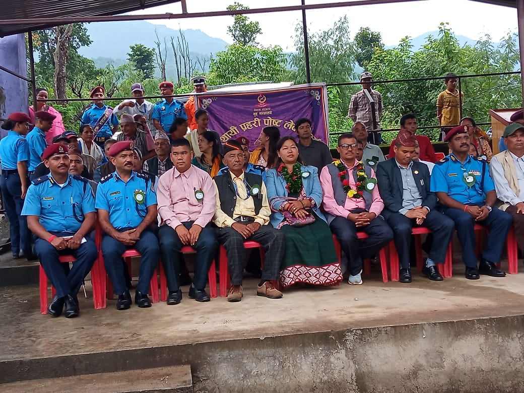 लेकवेशी नगरको एक र दुई वडालाई लक्षित गरी अस्थायी प्रहरी पोष्ट स्थापना