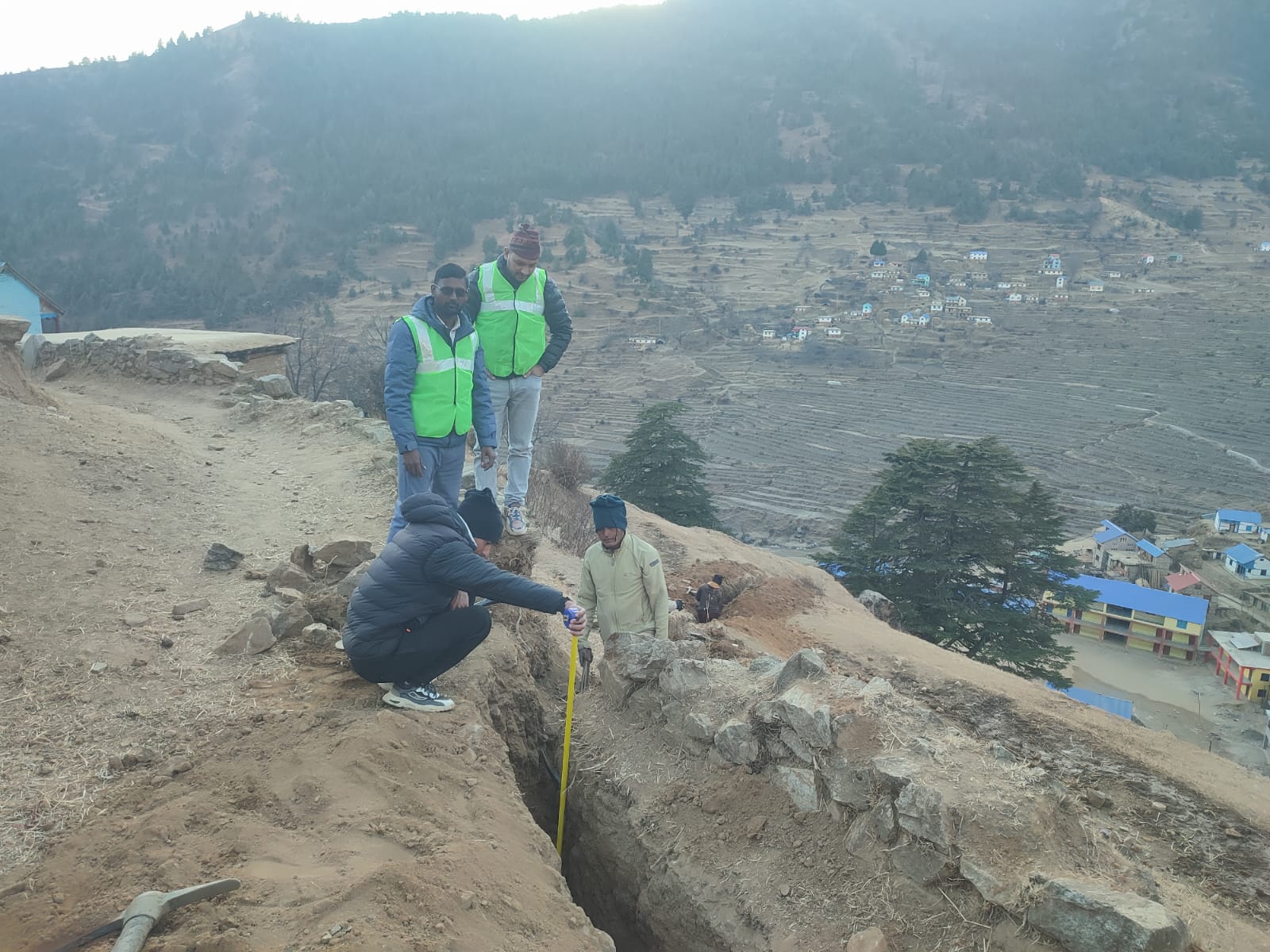 जुम्लाको बृहत धौलीगाड खानेपानी आयोजनाको भौतिक प्रगति ४३ प्रतिशत