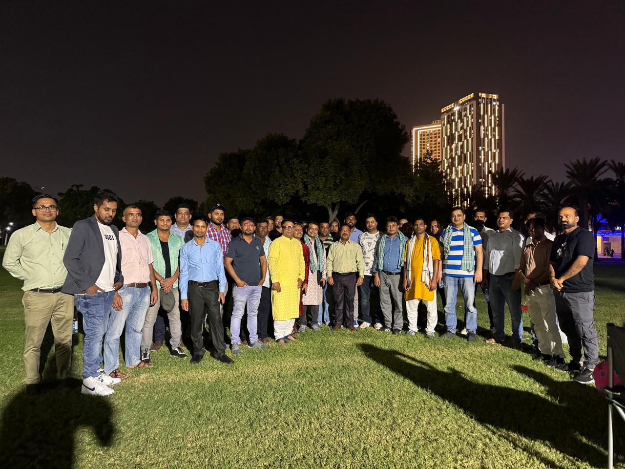 मधेशी एकता समाजले दुबईमा मनायो विजया दशमी